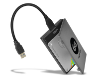 AXAGON ADSA-1S6 Adapter USB 3.0 - SATA 6G do szybkiego przyłączenia 2.5" SSD/HDD, z pudełkiem - 1353412 - zdjęcie 2